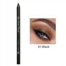 YOUNG VISION Halloween Black Eye Makeup Set: Black Matte Eyeliner & Black Pearlescent Shimmer Eyeshadow Liquid For Halloween Black Gothic Style Eye Makeup - Multicolor - View 7