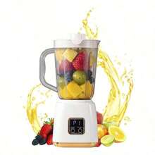 Wireless Portable Blender, 1500mAh Lithium Battery, USB Rechargeable Electric Juice Cup With 3 Speed Modes, Multifunctional Fresh Juice Milkshake Machine, Travel Camping Outdoor Home Kitchen Mini Fruit Blender For Household Use - Multicolor - View 11