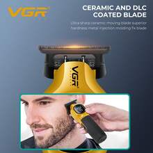 VGR Hair Clipper Professional Electric Hair Trimmer 9000 RPM Hair Clipper Vector MotorHigh Power Trimmer Men Clipper Charging Model Hair Cutting Machine V-886C V-886T - Multicolor - View 7