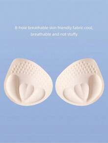 1 Pair 4cm Thickened Bra Pads, Small Size Washable Push-Up Inserts, Add Thickness, Bra And Lingerie Accessories - Thick style - View 2