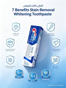 CREST Gleem All-In-One 7-Action Stain Removal Whitening Toothpaste 120g - Mint - View 1