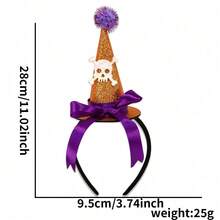 1pc Halloween Decoration 3D Witch Hat Headband Costume Party Accessory Funny Headband Party Supplies - Multiple Styles - View 16