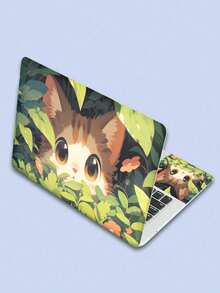 15-Inch Laptop Sticker Set With Cute Cat Pattern, Suitable For Laptops, MacBooks, HP And More - Multicolor - View 17