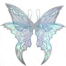 Adult Fairy Tale Costume, With Colorful Butterfly Wings, Is Perfect For Halloween Costume Changes, Themed Parties And Stage Performances. - Multicolor - View 11
