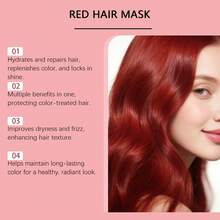 Hoegoa Hair Care Sets - Red Hair Dye Shampoo+Color Hair Mask - View 7