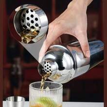 3 PiecesHand-Shaken Beverage Making Set, Home-Made Fruit Tea & Sparkling Drink Tool Kit, Stainless Steel Material, Easy To Clean, Make Refreshing Fruit Tea & Sparkling Drinks At Home With Ease - Multicolor - View 3