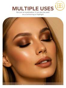 beauty glazed 6pcs Waterproof Dual-Ended Eyeshadow Sticks, Long-Lasting Matte & Shimmer Highlights, Smudge-Proof, Non-Fading, Perfect For Creating Exquisite And Radiant Eye Makeup Looks - 6-piece Set (101-106) - View 3