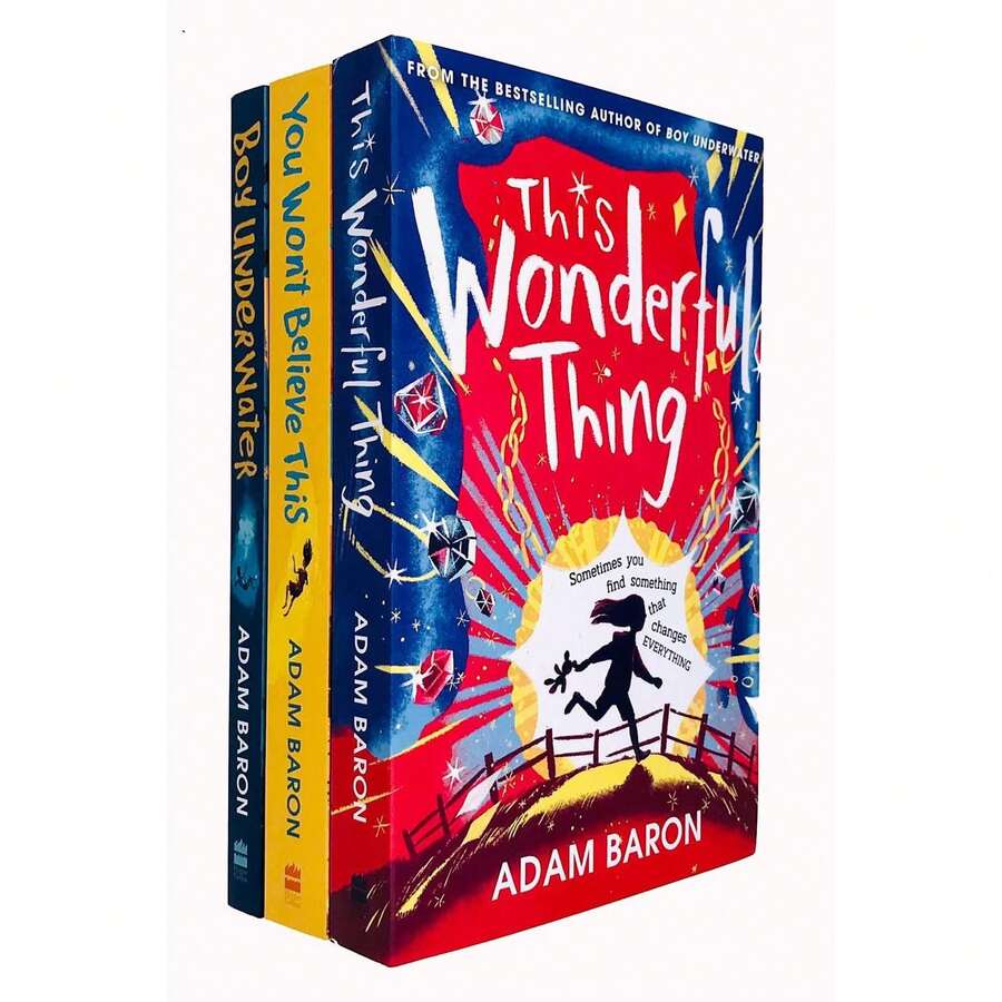Adam Baron Boy Underwater 3 Books Collection Set - Children's Fiction - Ages 9-12 - Paperback - Sets - View 1