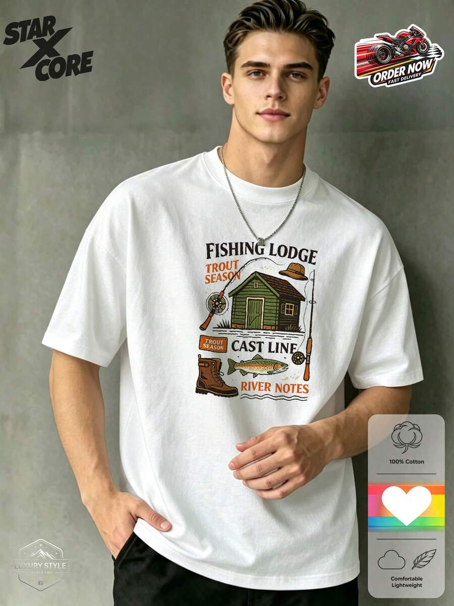 Men T-Shirts - White - View 1