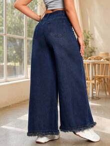 Women Jeans - EL044 blue - View 2