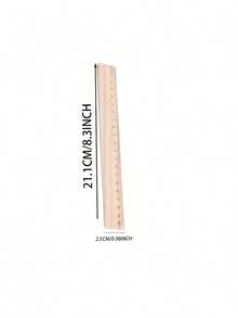Personalized Laser Engraved Ruler - Customized Name, Wood (E-Waste) - Dual-Purpose Measuring Tool & Elegant Stationery - Birthday, Christmas, Teacher Gifts - For School, Office, Art Projects,Office Decor - Multicolor - View 7