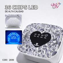 Nail Curing Lamps & Dryers - White - View 6