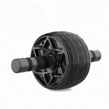 1pc Multifunctional Ab Roller Abdominal Trainer, Quiet Home Ab Wheel Core Strength Fitness Equipment - Multicolor - View 6