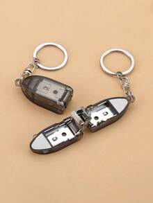 Nail Clipper & Heavy-Duty Nail Trimmer, 1Pc Premium Stainless Steel Folding Nail Cutter With Keychain Built-In Nail File, Compact Portable Manicure Pedicure Grooming Tool For Men Women Adults Seniors, Home Salon Daily Travel Use - Multicolor - View 7