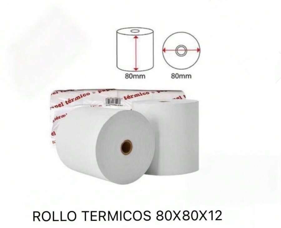 Rollo Térmico 80x80x12 mm - A - Ver 1