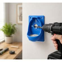 1pc Reusable Drill Dust Collector, Efficient Drill Accessory For Maintenance And Installation, Rotary Hammer/Impact Drill/Hand Drill Dust Collection Bag - A - View 6