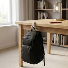 1/4/8pcs Minimalist C-Shaped Desk Edge Hanging Hook, Portable Bag Holder Without Adhesive, Workbench Bag Storage Hook - View 9