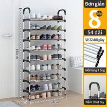 Shoe Rack Organizer 24-Pair Capacity 5/6/7/8 Tiers - Black - View 7