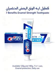 CREST Gleem All-In-One 7-In-1 Enamel Strengthening Toothpaste 180g - Mint - View 4