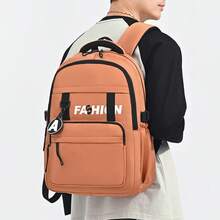 SHILAN Casual Backpack, Multi‑Pocket Large Capacity Wear‑Resistant Daypack For Outdoor Travel And School - Multicolor - View 8