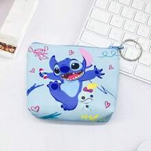 Official Product - Angel & Pattern Zipper Pouch - Fashionable Makeup Bag & Handbag With Charm - Practical Small Bag For Women And Teens - High-Definition Print - Multicolor - View 4