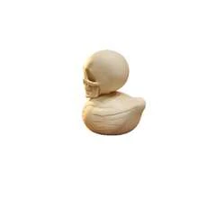 1PC 3D Printed Skeleton Duck Home Art Decor, Halloween Haunted House Decoration Prop, Office Creative Display Ornament. Essential Halloween Decoration Prop. - Multicolor - View 4
