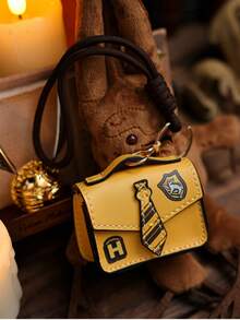 Harry Potter Girl's Mini Pouch For Keys And Earphones, Key Case Retro Bag Charm For Christmas Halloween Birthday Party Gift - Multicolor - View 6