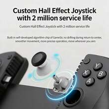 GAMESIR Gaming Controller, Hall Effect Joystick, 0 Dead Zone, Silicone Buttons Zero Latency, Type-C Fast Charging, Type-C, IPad Tablet IPhone, Compatible With Apple And Android Mobile Games - View 10