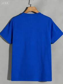 Women T-Shirts - 藍色 - 查看 2