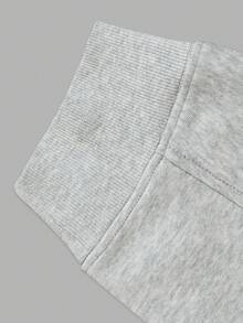 Men Fall Half‑Zip Stand Collar Sweatshirt, Elegant Holiday Festival Casual Pullover With Side Pockets For Daily Vacation - Grey - View 6