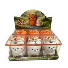 1pc Realistic Tiger Squeeze Toy Stress Relief Decor - Multicolor - View 6