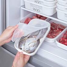 10pcs Refrigerator Storage Containers With Lids, Essential Bento Boxes For Home, Japanese Style Fridge Organizer, Kitchen Food Freezer Storage Containers, Reusable Airtight Sealed Boxes, Leak-Proof Stackable Storage Containers - Multicolor - View 6
