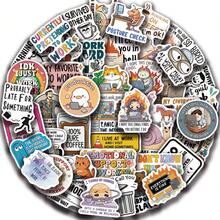 SCXXBSW 50pcs Interesting Work Stickers, Cool Anime Decorative Stickers, Classic Gift Decorations, Great Value Cute Cartoon Stickers, Waterproof And Durable, Phone Case Decorations, Can Be Applied To Laptops, The Preferred Gift For Holidays. - Multicolor - View 2