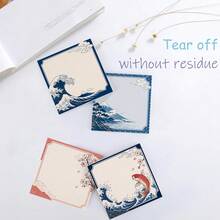 波浪圖案可撕式便利貼 - 75x75毫米 - 查看 7