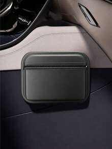 Car Storage Bag, Multi-Functional Car Center Console Organizer, Adhesive Dashboard And Seat Gap Storage Box, Suitable For Front Driver And Passenger Seats, Universal Car Interior Organizer Rack, Keep Car Interior Neat And Organized - A - View 12