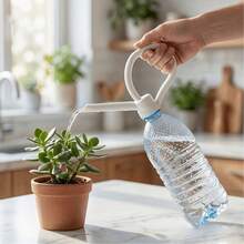 1pc Simple Plant Watering Device, Creative Design, Can Turn Ordinary Plastic Water Bottle Into Simple Watering Can - Multicolor - View 1