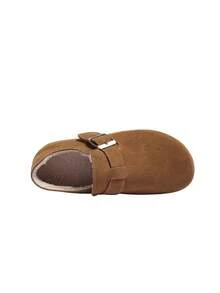 CAMEL CROWN Women's Perforated Sandals, Comfortable Slip-On Casual Shoes, With Adjustable Buckle, Lightweight Open-Back Mule Shoes, Suitable For Walking, Traveling And Daily Wear - Camel - View 4