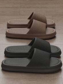 Women Home Slippers - Black - View 7