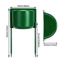 Sprinkler Protector Cover Lawn Sprinkler Shield Garden Water Spray Guard - 2 Pieces - View 3