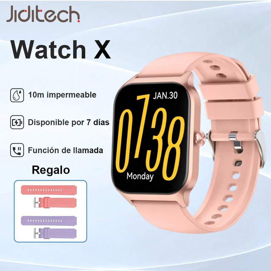 JIDITECH Smart Watches - Rosa-3 Straps - View 1
