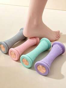Portable Foot Massage Roller - Deep Tissue Muscle Massage, Relieves Plantar Fasciitis, Heel And Arch Pain - Unisex Reflexology Tool - Multicolor - View 1