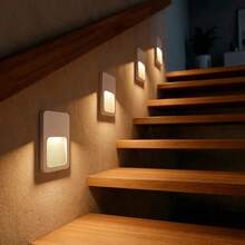 Balizador LED 2W 3000K Luz Amarela Branco Quente Hitec Super LED Parede Iluminação Decorativa Bivolt Baixo Consumo 8x12 - Branco - Visão 5