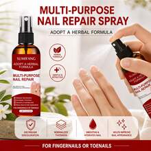 SUMIFANG 100ml Multi-Function Nail Serum, Natural Herbal Formula, Nourishes And Repairs Nails, Improves Nail Appearance, Suitable For Hands And Feet - 1PC - View 3