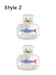 Colorful Sardine Theme Portable Toothbrush Case, Printed With Cute Sardine Pattern, Transparent Travel Toothbrush Storage Box, Toothbrush Head Protective Clip, Toothbrush Protective Cover, Convenient To Carry, Dust-Proof Design, Ideal Gift For Loved Ones, Friends, Family, Teachers, Travel Enthusiasts, Home, Dorm, Vacation Essential. Suitable Birthday Gift, Back To School Gift, Wedding Accessory, Teacher's Day Gift And Spring/Summer Essential - Multicolor - View 19