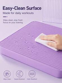 Foam Yoga Mat Balance Pad - Non-Slip Dumbbell Training Mat, Yoga, Pilates, Fitness Workout Elbow Support - Joint Cushioning & Stability - Multicolor - View 5