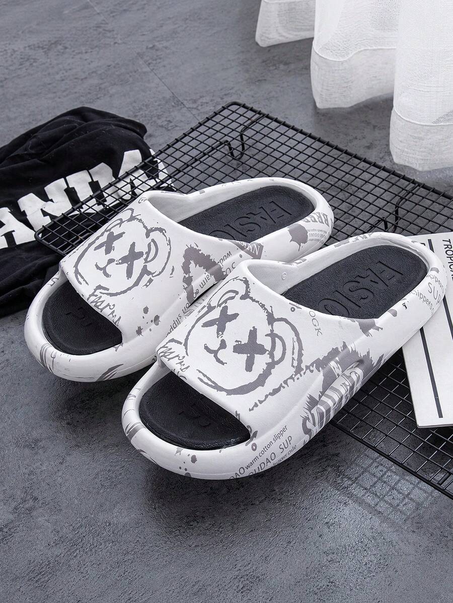 Men Slippers - Preto - Ver 1
