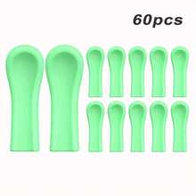 30/60pcs Ear Cleaning Tips, Reusable Replacement Heads For Ear Wax Removal - Ear Spoon Cover - View 12
