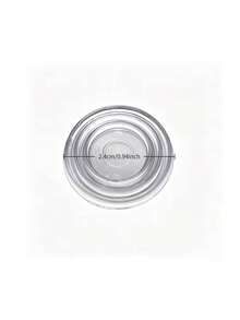 Double-Sided Suction Cup Pads, Transparent PVC Anti-Slip Non-Skid Glass Table Protector, Clear Furniture Gripper Mat For Tempered Glass Tea Coffee Dining Table, Kitchen Living Room Office, Gift For Homeowners - Multicolor - View 2
