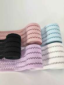 Triangular Mesh Hollow Elastic Stretch Band, Width 63mm-73mm, Suitable For Fashion Clothing Accessories, Handmade Crafts, DIY Creation And Design - Multiple Styles - View 9
