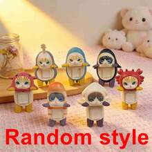 mofusand 1pc Hot‑Selling Lying‑Pose Blind Box, Cats Transformed Into Tiny Marine Creatures, Nice Present For Family, Friends And Classmates, Enjoy Fun Unboxing Experience, Photo‑Worthy Desktop Piece(Stochastic Style) - Multicolor - View 4